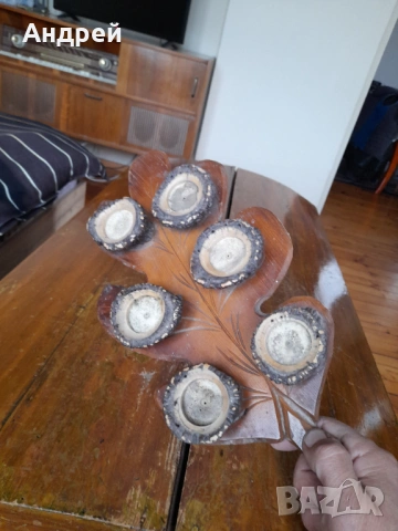 Стар свещник #29, снимка 2 - Други ценни предмети - 54291537