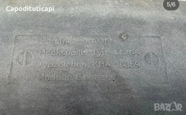 Kamei Спойлер за Голф 2, снимка 5 - Части - 54593235