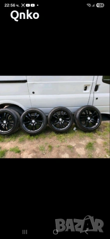  Продавам алуминиеви джанти с гуми 18цола 5x112.