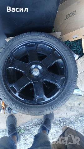 Джанти с гуми Audi s4, снимка 4 - Гуми и джанти - 54802702