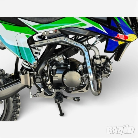 Бензинов Офроуд Кросов Мотор DIRT BIKE 125сс, Джъмбо Гуми, 85км/ч, 7KW, снимка 5 - Мотоциклети и мототехника - 54989320