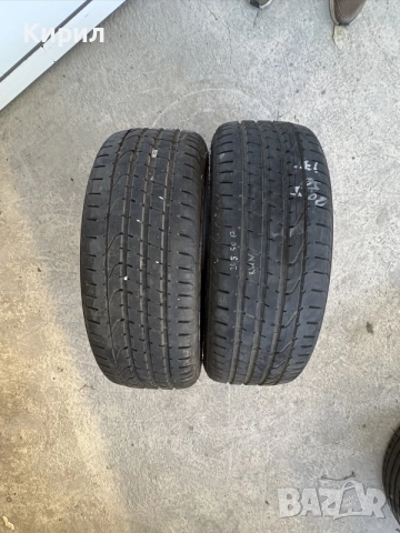 2 гуми Pirelli P Zero run flat , снимка 2 - Гуми и джанти - 55405401