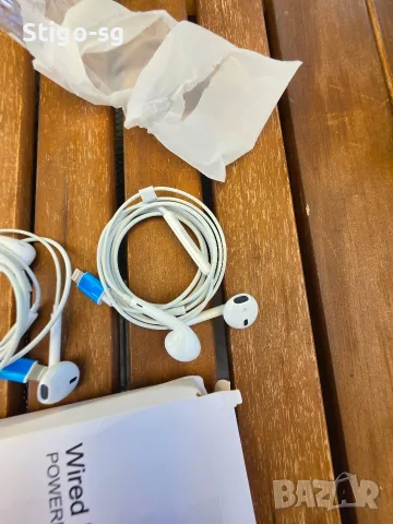 Кабелни слушалки Lightning за iPhone – нови 2 броя, снимка 2 - Аксесоари за Apple - 55511865