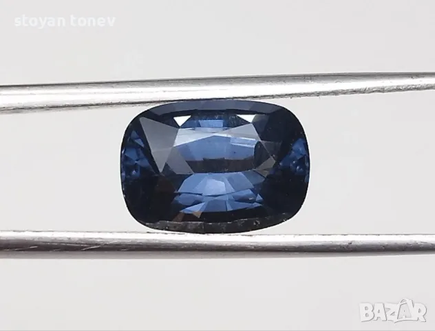  Естествен Синьо-Виолетов Шпинел 2.20 Карата със Световен Сертификат GIA!, снимка 10 - Други - 55410719