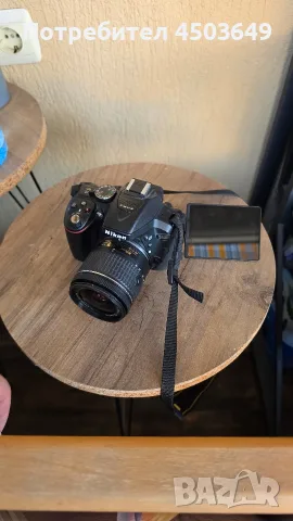 Nikon D5300 + Nikkor 18-105mm VR – отлично състояние, само 6083 кадъра, снимка 6 - Фотоапарати - 55686285