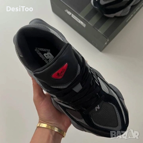 New Balance 9060 "Black/Grey" , снимка 5 - Маратонки - 54335048