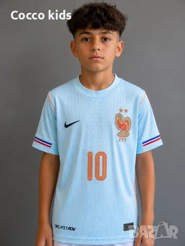 Детски футболни екипи на Мбаппе / Mbappe 10 ! НОВО, снимка 3 - Футбол - 55331691