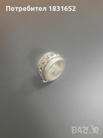 Мъжки сребърен пръстен, снимка 6 - Пръстени - 54240340