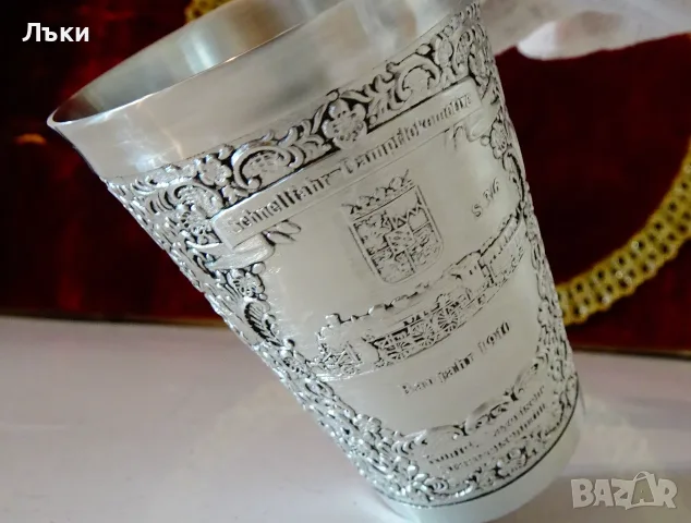 Калаена чаша за вино Локомотив,Влак 1906-1914 г. , снимка 8 - Антикварни и старинни предмети - 55492613