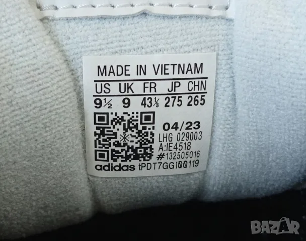 ADIDAS Midcity Low Original Men's Sneakers Оригинални мъжки кецове маратонки Адидас черни бели 43, снимка 2 - Кецове - 55644296