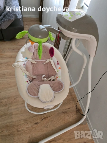 Бебешка люлка Cangaroo Savana , снимка 4 - Детски люлки - 54007683