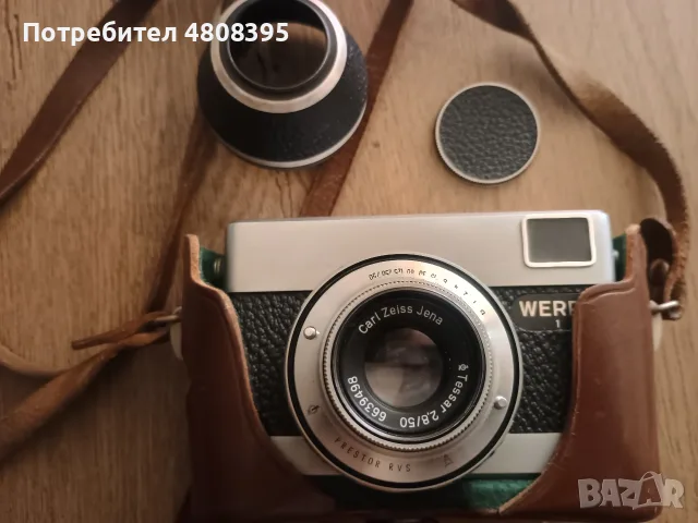 Ретро механичен фотоапарат Werra 1,, снимка 4 - Антикварни и старинни предмети - 55543189