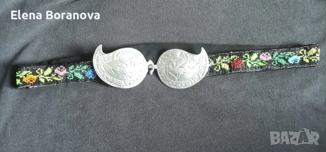 колан с мъниста за народна носия , снимка 3 - Колани - 54710081
