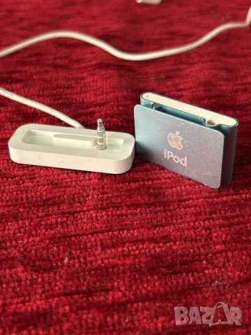 Apple iPod Shuffle (2-ро поколение) в син цвят (модел A1204),, снимка 2 - iPod - 55688080