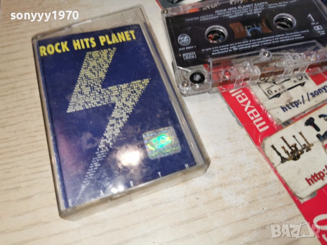ROCK HITS PLANET-ORIGINAL TAPE 1905261706H2E6R, снимка 9 - Аудио касети - 54607415