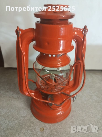 Малък германски газен фенер, снимка 2 - Къмпинг осветление - 54345667