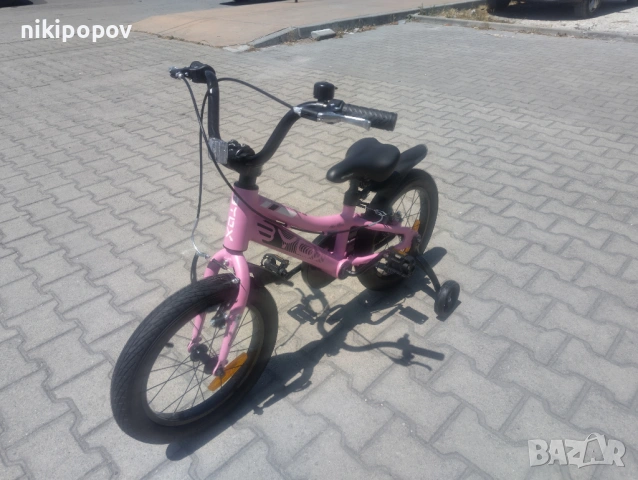 X Детски алуминиев велосипед 16" SPECIAL розов, снимка 7 - Велосипеди - 54395367