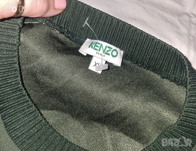 KENZO оригинална блуза тигър - С /М, снимка 3 - Блузи с дълъг ръкав и пуловери - 54277656