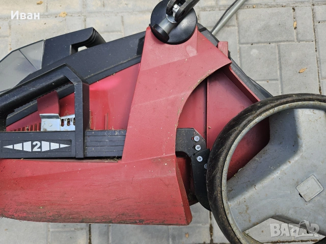 Акумулаторна косачка Einhell GE-CM 43 Li M; работи, повреден корпус, снимка 3 - Градинска техника - 55284787