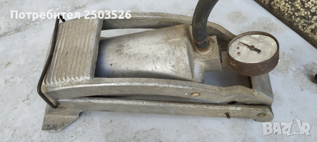 Стара крачна помпа, снимка 4 - Антикварни и старинни предмети - 54104896