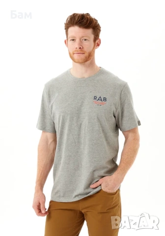 Оригинална мъжка тениска Rab "Made by climbers, for climbers" размер М, снимка 2 - Тениски - 54753967