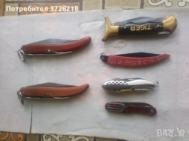 Лот джобни ножове , снимка 6 - Ножове - 54787123