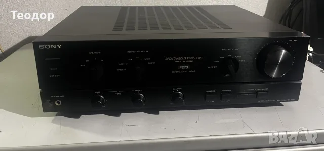 Интегриран исилвател Sony TA-F 270, снимка 7 - Ресийвъри, усилватели, смесителни пултове - 55565926