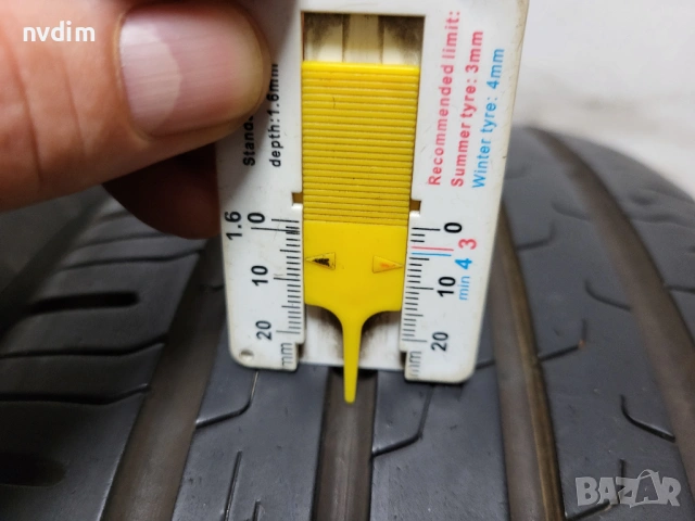 215/55/17 Continental / летни гуми, снимка 4 - Гуми и джанти - 54048615