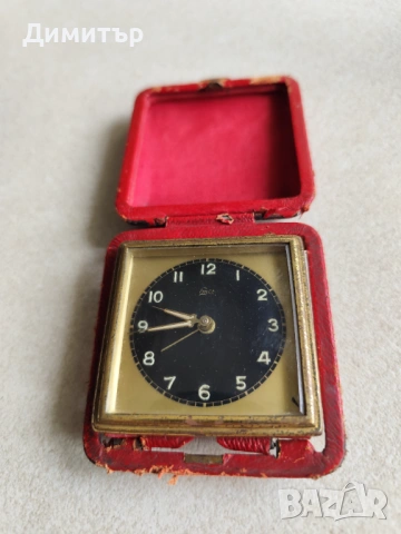  часовник будилник , снимка 3 - Антикварни и старинни предмети - 54183432