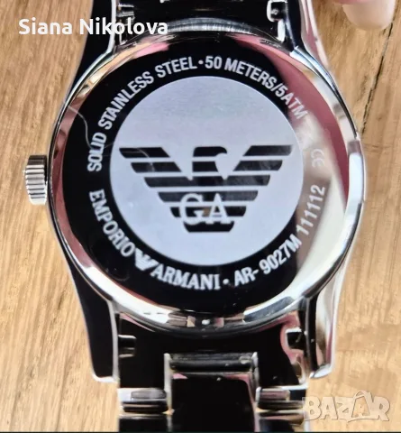 Часовници Emporio Armani AR9027M AR9027L, снимка 8 - Луксозни - 55507225
