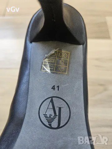 Токчета Armani Jeans -41, снимка 9 - Дамски обувки на ток - 55435113