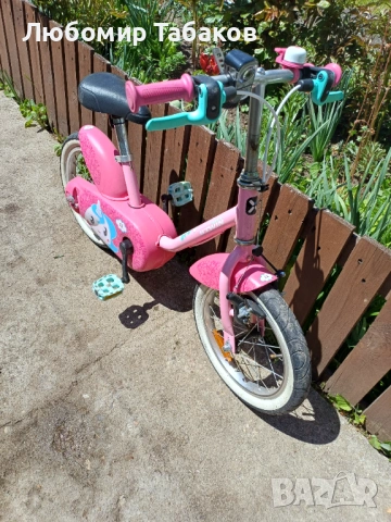 ​Детски велосипед B'Twin 14 инча (Decathlon) – със Stop Easy спирачки, снимка 2 - Велосипеди - 54354287