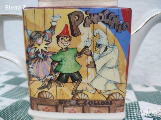 Sadler чайник Пинокио от серията Classic Stories, снимка 5 - Декорация за дома - 55074891