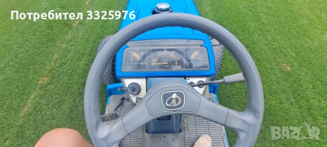 Трактор Iseki 325 с мощност 25 конски сили, оборудван с гуми за трева. , снимка 10 - Селскостопанска техника - 55190945