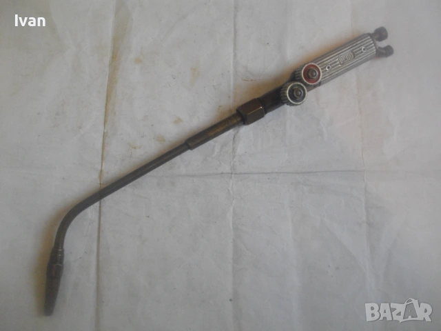 52 см НЕМСКА ОРИГИНАЛНА ГОРЕЛКА ЗА АЦЕТИЛЕН ИЛИ ПРОПАН-БУТАН ЗА ОКСИЖЕН СТАРО КАЧЕСТВО МАСИВНА PEGO