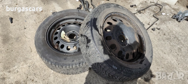 Желязна джанта с гума 16 Peugeot 407