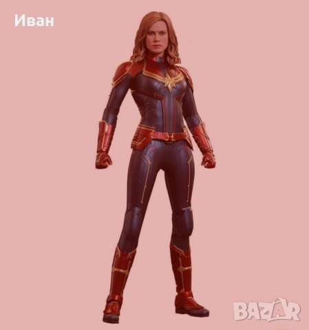Хот Тойс Капитан Марвел / Hot Toys Captain Marvel Deluxe MMS522  новини запечатани !, снимка 6 - Колекции - 55252665