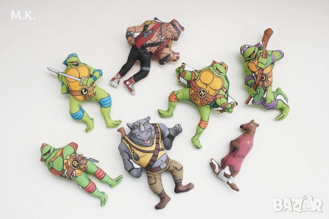 Костенурките Нинджа, Ninja Turtles, костенурки, снимка 2 - Кукли - 54373358