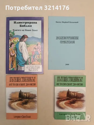 Илюстрирана Библия: Книгите на Новия завет (Отлично състояние)
