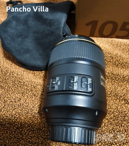 Nikkor AF-S 105/2.8G ED VR macro за Никон/Nikon, снимка 4 - Обективи и филтри - 54598995