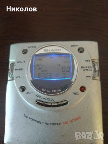 Продавам Mini Disk плеър Sharp MD-MT866H(S), снимка 8 - Други - 55084194