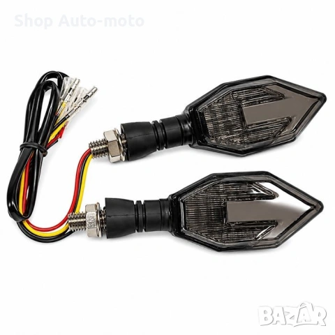 К-т мигачи за мотор Automat-LED мигачи, Две светлини, снимка 2 - Аксесоари и консумативи - 54691984