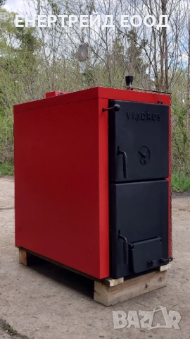 Чугунен котел на твърдо гориво Виадрус/Viadrus U22 7D 40 kW , снимка 4 - Отоплителни печки - 54256162