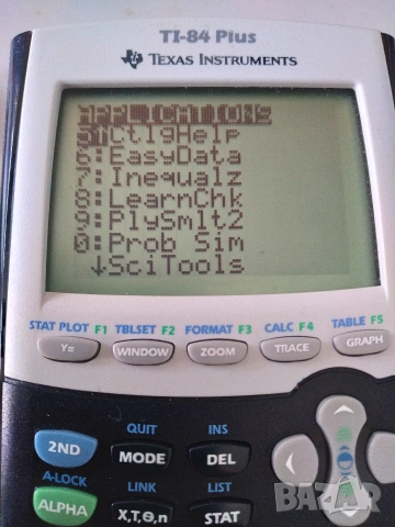 Графичен калкулатор TEXAS INSTRUMENTS TI-84 Plus, снимка 4 - Друга електроника - 39649886