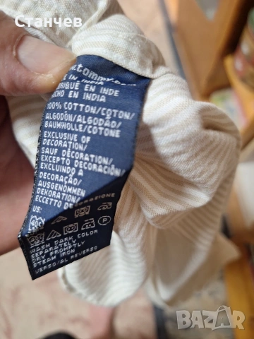 Мъжка риза Tommy Hilfiger – Размер L – Оригинална, 100% памук, снимка 3 - Ризи - 54961322