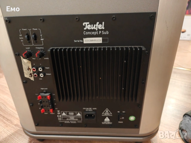 Teufel Concept P Subwoofer, снимка 2 - Тонколони - 54478186