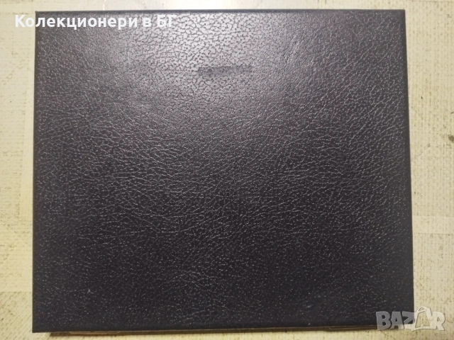 ЛУКСОЗНА КОЖЕНА КУТИЯ  ЗА СЪХРАНЕНИЕ НА МОНЕТИ /виж описанието/