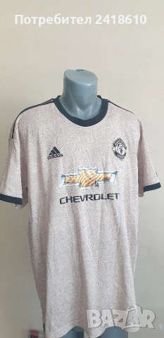 Adidas Man United Clima Lite Mens Size 2XL НОВО! ОРИГИНАЛ! Мъжка Тениска!, снимка 8 - Тениски - 55161638