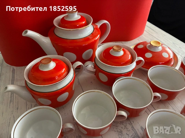 Руски сервиз , снимка 2 - Сервизи - 55045000