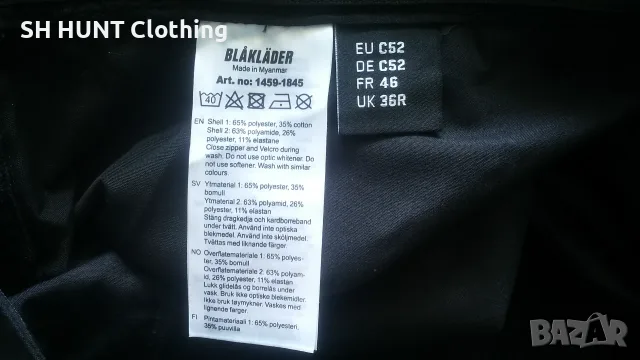 BLAKLADER 1459-1845 Work Stretch Trouser размер L / 52 работен панталон W4-763, снимка 16 - Панталони - 55421658